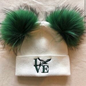 NFL EAGLES custom knit hat NWT!!!